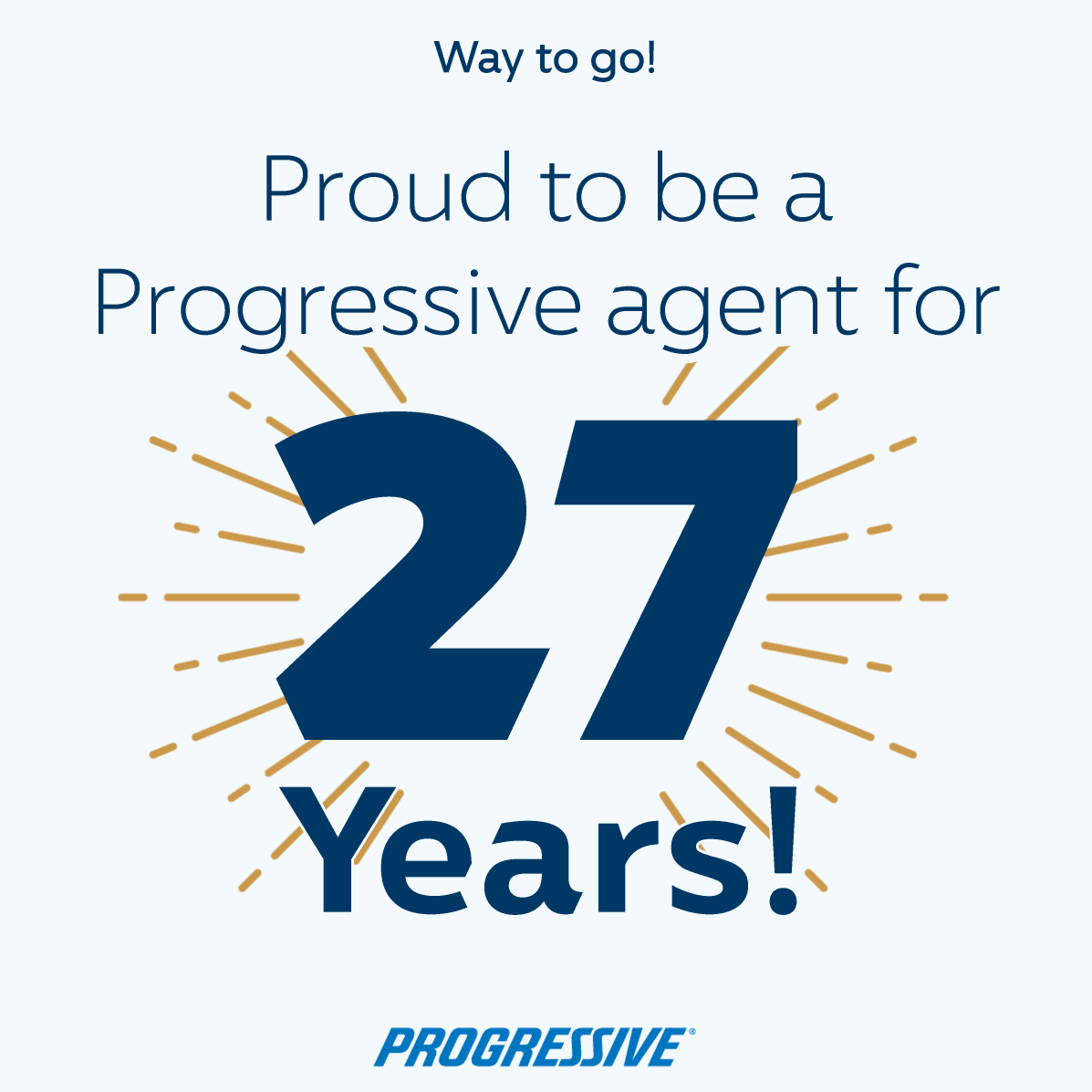 Progressive 27 Years